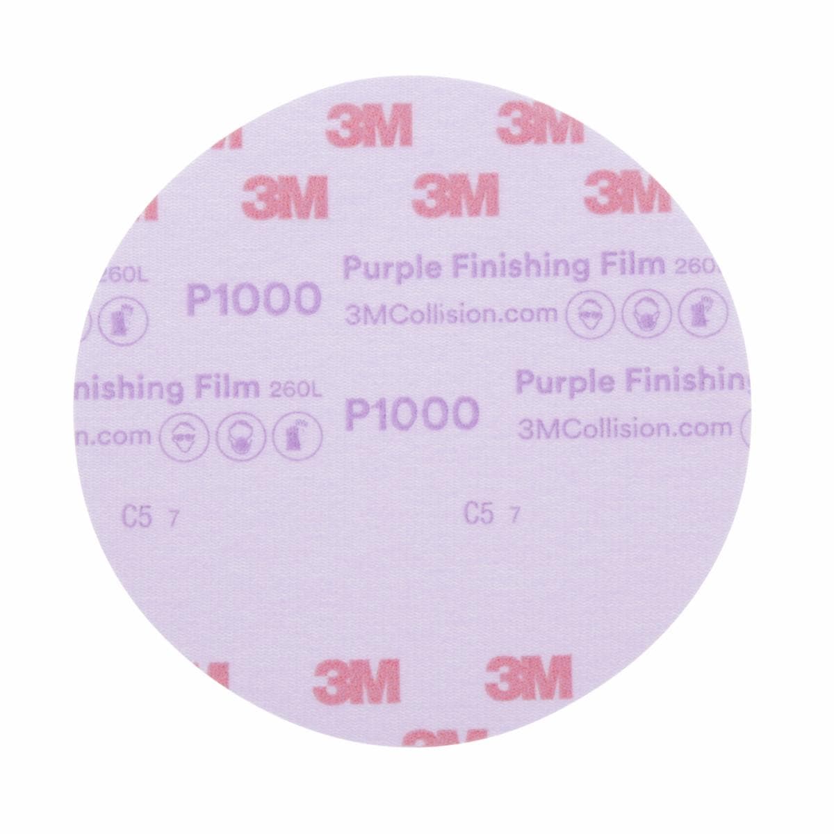 ™ Hookit Purple Finishing Film Abrasive Disc 260L