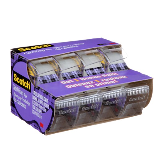Bac de Ruban pour l’emballage de cadeaux Scotch®, 411-C, 19 mm x 7,62 m (3/4 po x 8,3 v)