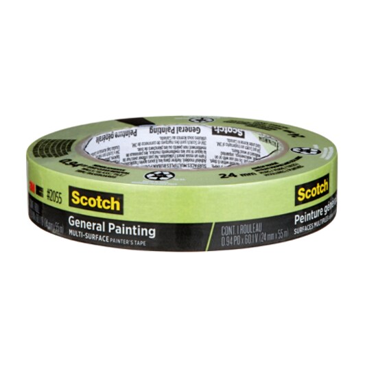 Ruban pour peintres à usage général Scotch® 2055-24CP-CA, 24 mm x 55 m (0,94 po x 60,1 vg)