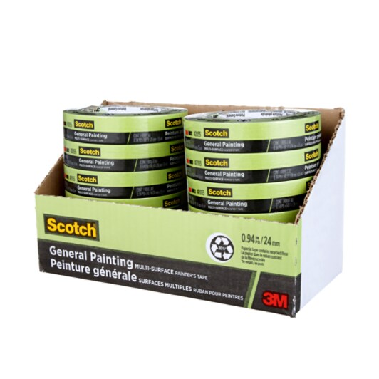 Ruban pour peintres à usage général Scotch® 2055-24CP-CA, 24 mm x 55 m (0,94 po x 60,1 vg)