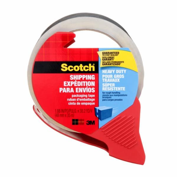 Scotch Heavy Duty Shipping Packaging Tape 3850SRDESF12GC