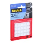 Scotch™ Square Bumpers SP954-NA, Clear, 1/2 in (1.27 cm)