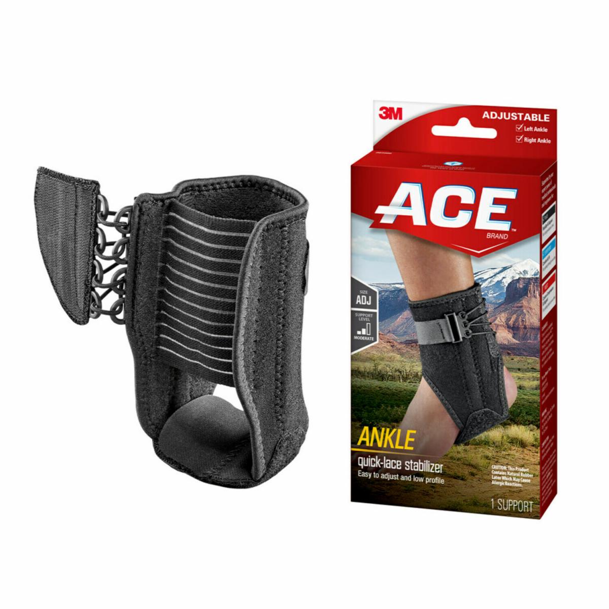 ACE Ankle Brace with Side Stabilizers 207266