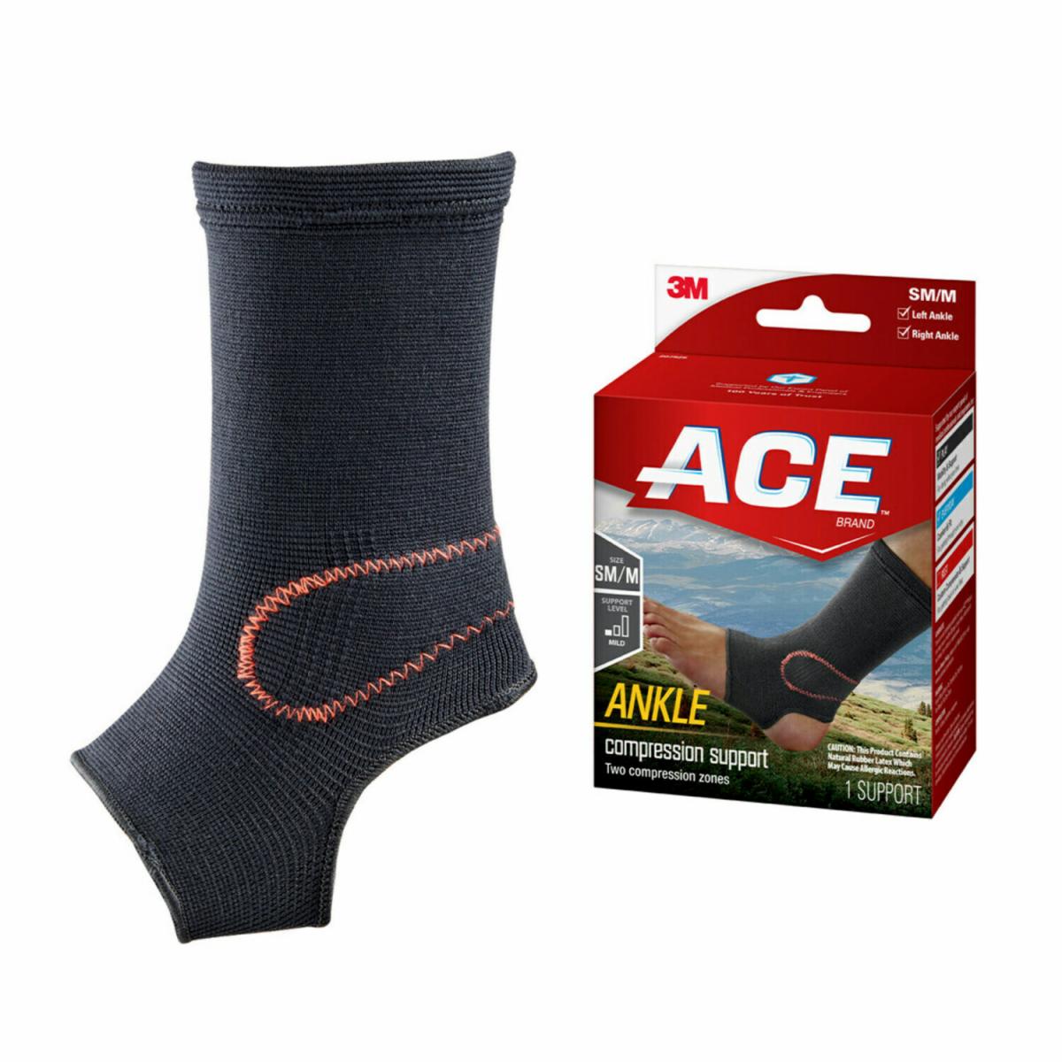 ACE Brand Compression Ankle Sleeve 207525