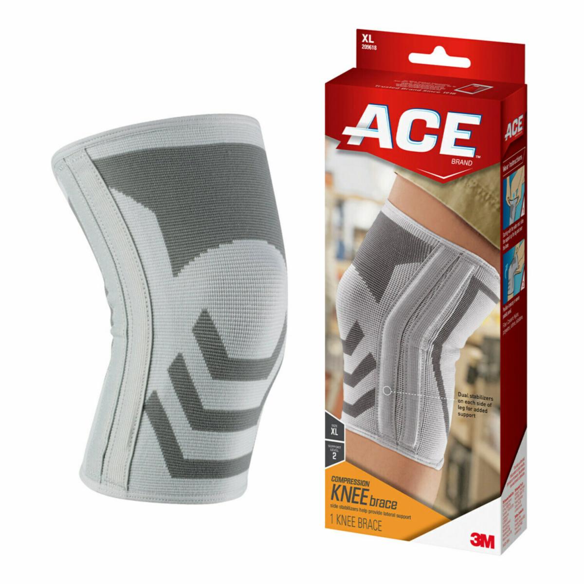 ACE Compression Knee Brace with side stabilizers 209618