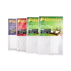 A 4 pack of 3M™ Filtrete® 4-SEASON,16 in x 25 in x 1 in
