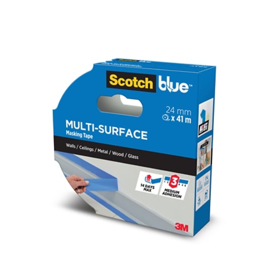 Scotch Delicate Surface Advanced Masking Tape, 24mm Maldives