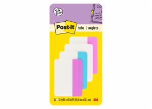 Post-it Filing Tabs 686-PWAV, 2 in. x 1.5 in. (50,8 mm x 38.1 mm)image