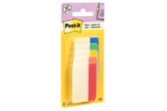 Post-it(R) Tabs 686-ROYGB, 2 in x 1.5 in (50,8 mm x 38,1 mm) 