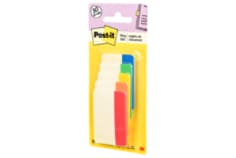 Post-it(R) Tabs 686-ROYGB, 2 in x 1.5 in (50,8 mm x 38,1 mm) 