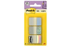 Post-it(R) Tabs 686-FLGLO, 1 in x 1.5 in (25.4 mm x 38.1 mm)