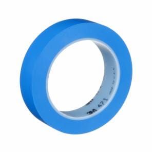 3M™ Vinyl Tape 471, Blue, 1 in x 36 yd, 5.2 mil, 36 Roll/Case image 3M™ Vinyl Tape 471, Blue, 1 in x 36 yd, 5.2 mil, 36 Roll/Caseimage