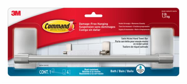 Command Towel Bar BATH41-SN-ESF