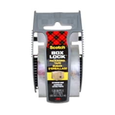 A Scotch® Box Lock™ Packaging Tape 195-EF, with Dispenser