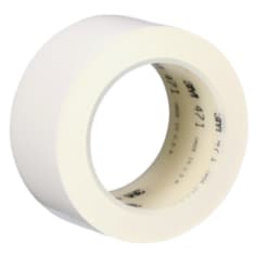 3M™ Vinyl Tape 471, White, 2 in x 36 yd, 5.2 mil, 24 rolls per case