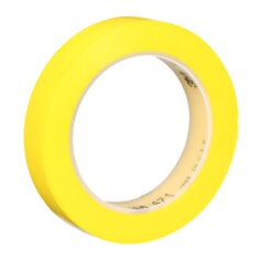 3M™ Vinyl Tape 471, Yellow, 3/4 in x 36 yd, 5.2 mil, 48 rolls per case