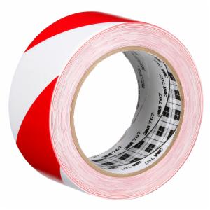 3M™ Safety Stripe Vinyl Tape 767, Red/White, 3 in x 36 yd, 5 mil, 12 Roll/Case, Individually Wrapped Conveniently Packaged image 3M™ Safety Stripe Vinyl Tape 767, Red/White, 3 in x 36 yd, 5 mil, 12 Roll/Case, Individually Wrapped Conveniently Packagedimage