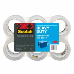 Scotch Heavy Duty Shipping Packaging Tape, 3850S-6, 1.88 in x 38.2 yd (48 mm x 35 m), 6 Pack image Scotch Heavy Duty Shipping Packaging Tape, 3850S-6, 1.88 in x 38.2 yd (48 mm x 35 m), 6 Packimage