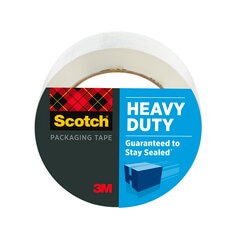 3M Scotch Brand High-Performance Box Sealing Tape Tan; 72mmxX 100m:Mailing