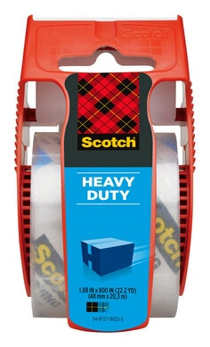 Scotch™ Essentials Wardrobe Tape Strips, W-101-A, .5 in x 3 in