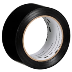 3M™ General Purpose Vinyl Tape 764, Black, 2 in x 36 yd, 5 mil, 24 Roll/Case