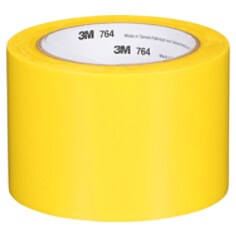 3M™ General Purpose Vinyl Tape 764, Yellow, 3 in x 36 yd, 5 mil, 12 Roll/Case