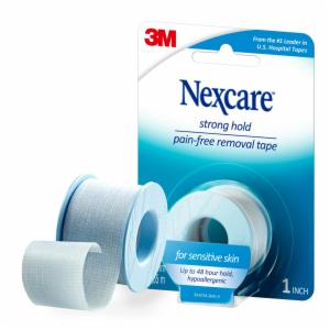 Nexcare Strong Hold Pain-Free Removal Tape SST-1, 1 in x 4 yd (25,4 mm x 3,65 m) image Nexcare Strong Hold Pain-Free Removal Tape SST-1, 1 in x 4 yd (25,4 mm x 3,65 m)image
