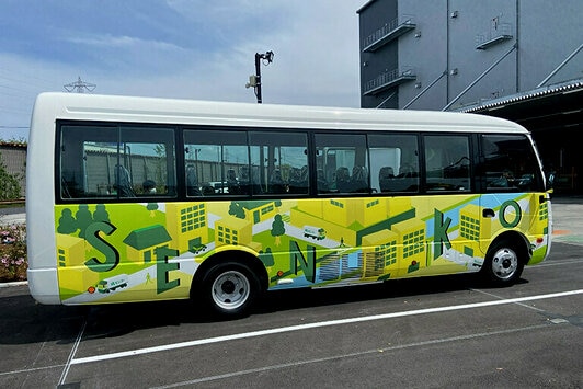 センコー運輸社員送迎バス