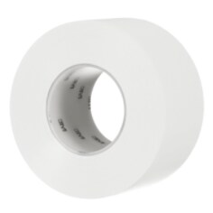 A 3M™  Durable Floor Marking Tape 971, White, 3 in x 36 yd, 17 mil