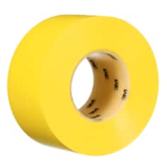 A 3M™  Durable Floor Marking Tape 971, Yellow, 3 in x 36 yd, 17 mil