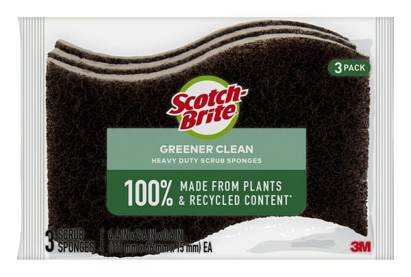 Scotch-Brite Greener Clean Heavy Duty Scrub Sponge 87033