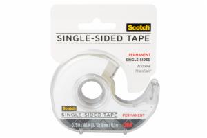 Scotch Tape Single Sided 001-CFT, 3/4 in x 400 in image Scotch Tape Single Sided 001-CFT, 3/4 in x 400 inimage