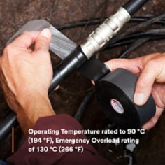 Operating Temperature rated to 90 °C (194 °F), Emergency Overload rating of 130 °C (266 °F)