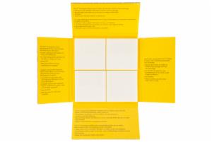 Post-it Transparent Notes 600-TRSPT-SIOC, 2-7/8 in x 2-7/8 in (73 mm x 73 mm)image