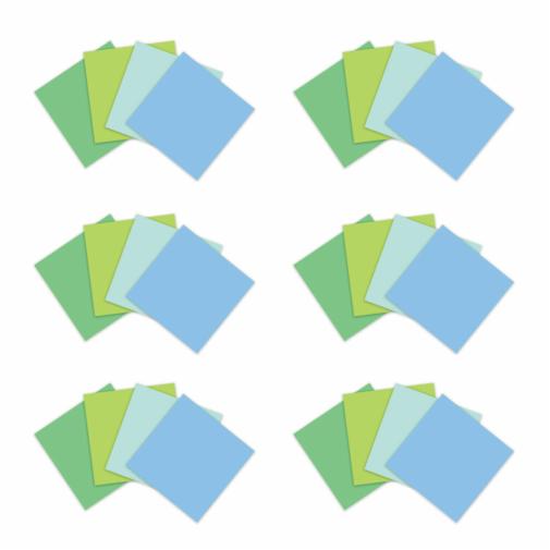 100% Recycled Paper Super Sticky Notes, 3