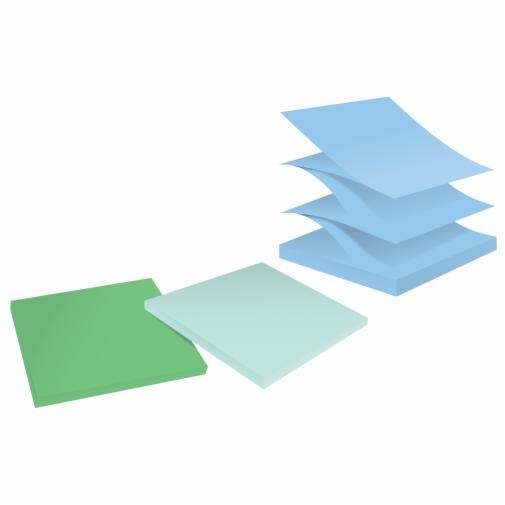 100% Recycled Paper Super Sticky Notes, 3 100% Recycled Paper Super Sticky Notes, 3