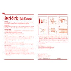 3M Steri-Strip™ 1546 RP, 6 mm x 100 mm, 5 Strips - Ins