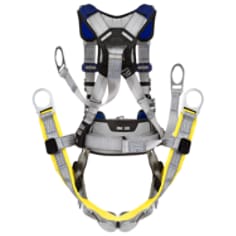 A 3M™ DBI-SALA® ExoFit™ X100 Comfort Oil and Gas Climbing Harness