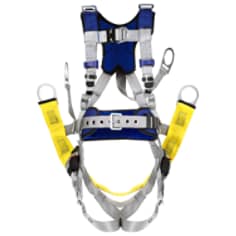 A 3M™ DBI-SALA® ExoFit™ X100 Comfort Oil and Gas Climbing Harness