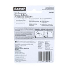 Scotch™ Felt Bumpers SP953-NA, Brown, 3/8 in (0.95 cm)