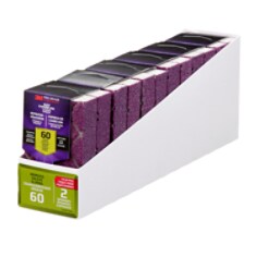 3M™ Pro Grade Precision™ Dust Channeling Block Sanding Sponge 60 grit Coarse