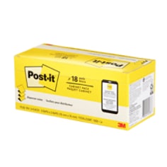Post-it® Dispenser Pop-up Notes R330-18CP, 3 in x 3 in (76 mm x 76 mm)