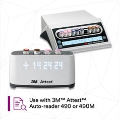 Use with 3M Attest Auto-reader 490 or 490M