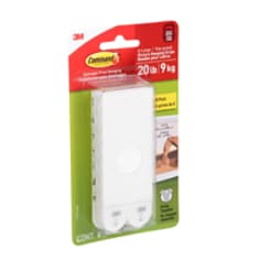 MiyaEpock COMMAND X•8Standard Command™ Decorative Clips 17089Q-8EF, Quartz, Small, 8 Hooks