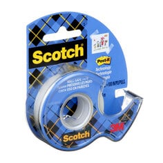 Scotch® Wall-Safe Tape, 183-ESF, 3/4 in x 18 yd (19 mm x 16.5 m)
