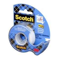 Scotch® Wall-Safe Tape, 183-ESF, 3/4 in x 18 yd (19 mm x 16.5 m)
