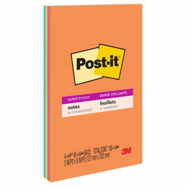 Post-it Super Sticky Notes 5845-SSUC