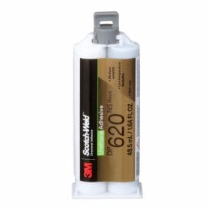 3M™ Scotch-Weld Urethane Adhesive DP620NS, Black, 48.5 mL Duo-Pak, 12/Case image 3M™ Scotch-Weld Urethane Adhesive DP620NS, Black, 48.5 mL Duo-Pak, 12/Caseimage