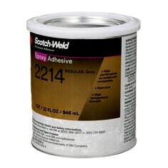 3M™ Scotch-Weld™ Epoxy Adhesive, 2214, grey, 1 qt. (950 ml)