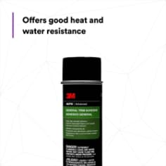 Offers good heat and water resistance